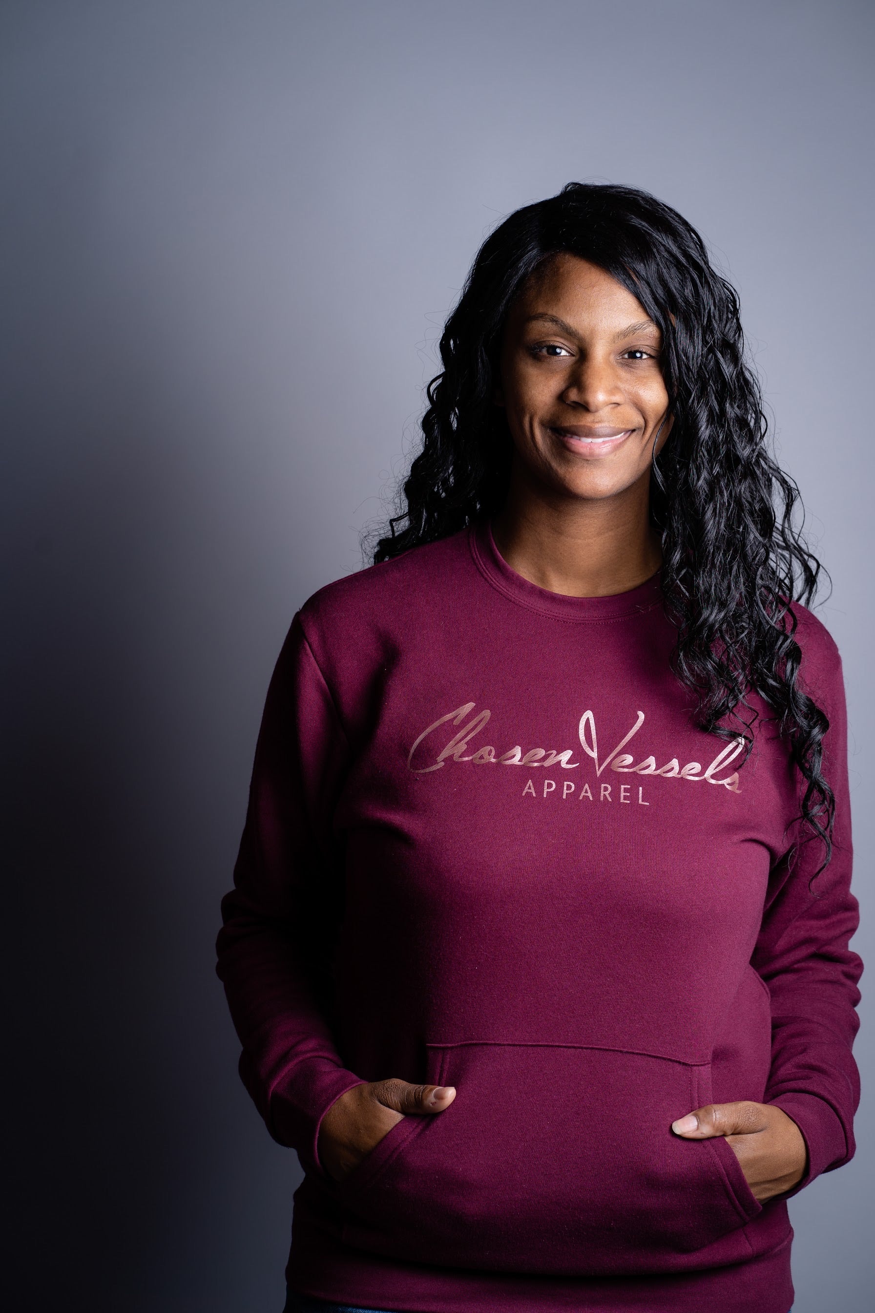 Signature Gold Label Sweater (Maroon - He Rose)